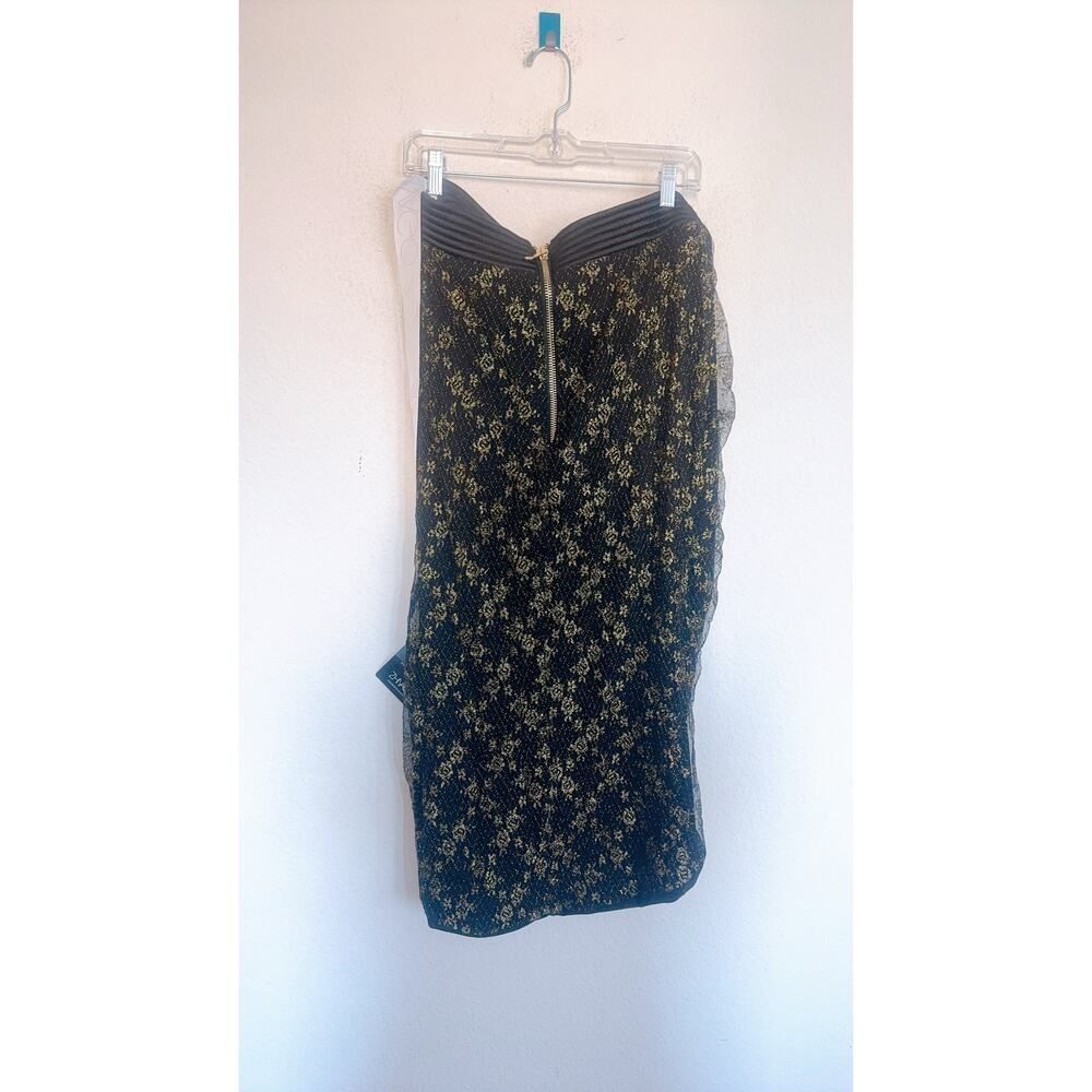 zhivago medea skirt black US12 - Picture 12 of 12